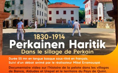 Proyección del documental «1830-1914 Perkainen Haritik, tras las huellas de Perkain»