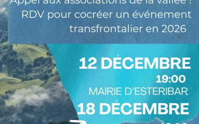 Appel aux associations de la vallée !